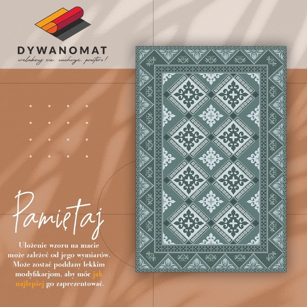 Covor interior din vinil Geometrie și ornamente