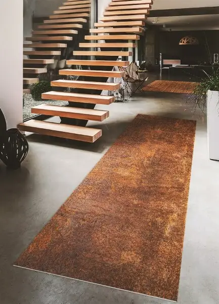 Covor de vinil Foaie ruginite