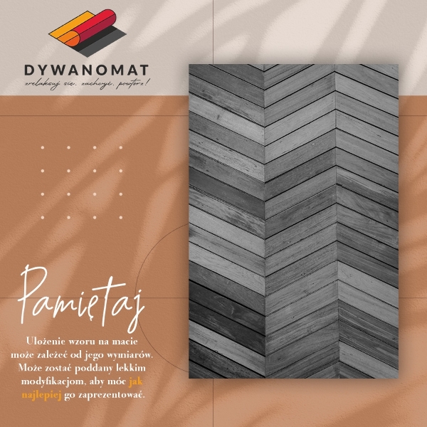 Covor de vinil acasă Herringbone parchet