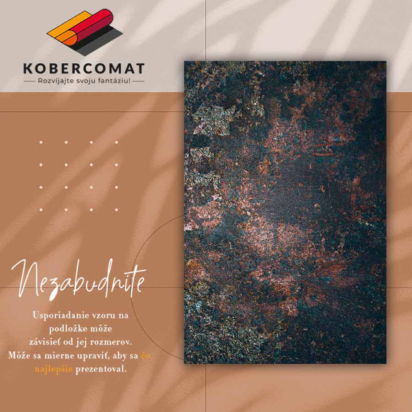 Covor interior din vinil Foaie ruginite