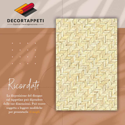 Covor de vinil Herringbone parchet