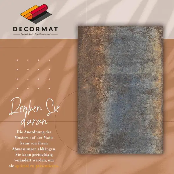 Covor de vinil Foaie ruginite