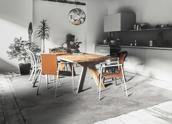Covor interior din vinil Beton structural