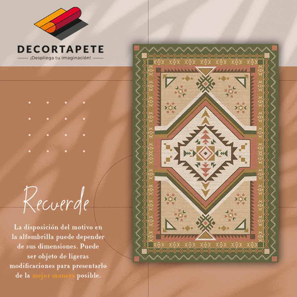 Covor de vinil acasă Geometrie spaniolă
