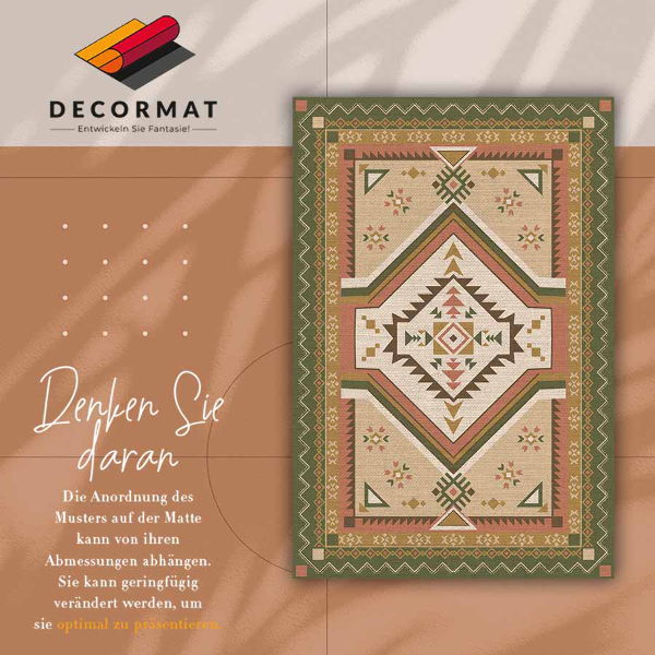 Covor de vinil acasă Geometrie spaniolă