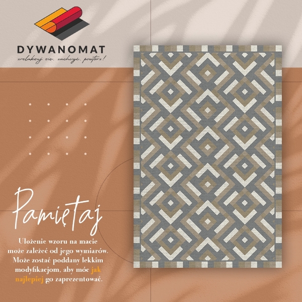 Covor de vinil Geometria aztec