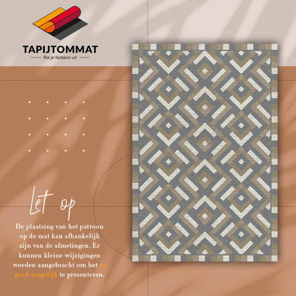 Covor de vinil Geometria aztec