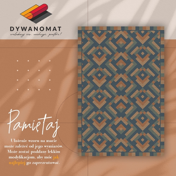 Covor de vinil Geometria aztec