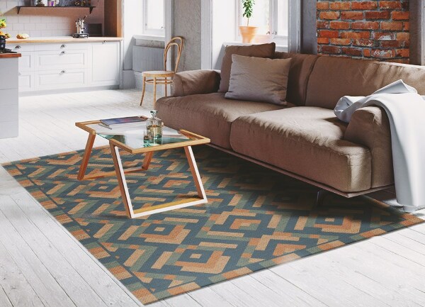 Covor de vinil Geometria aztec