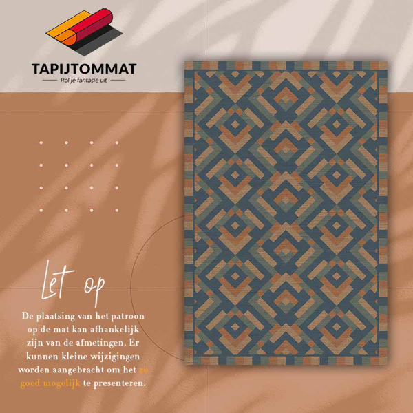 Covor de vinil Geometria aztec