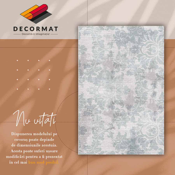 Covor de vinil acasă Flori persane