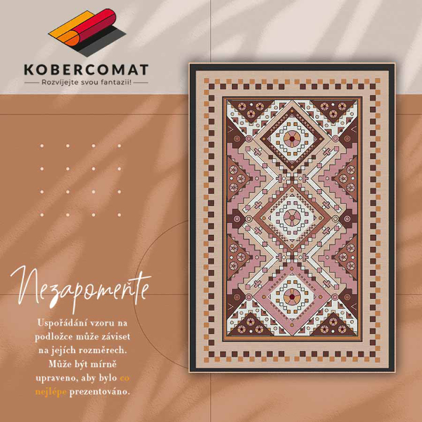 Covor interior din vinil Modele marocane