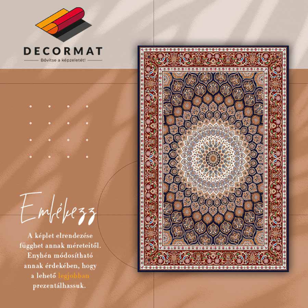 Covor interior din vinil Mandala geometrică