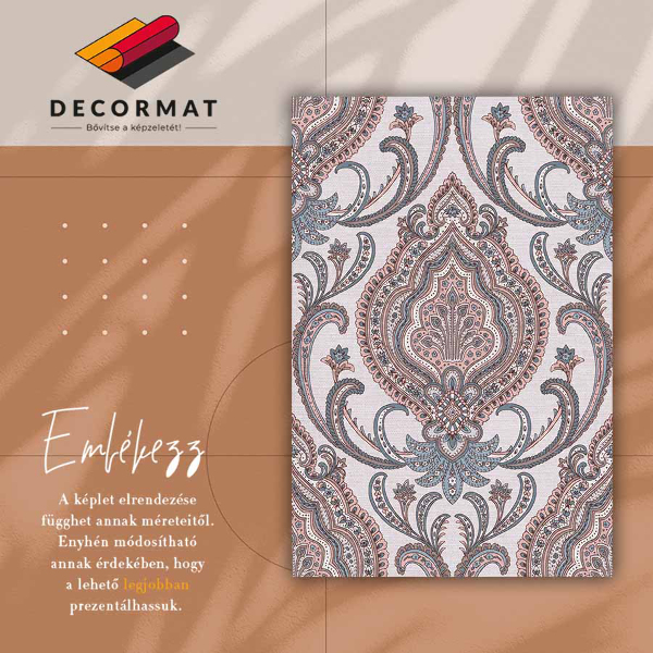 Covor de vinil acasă Flori orientale