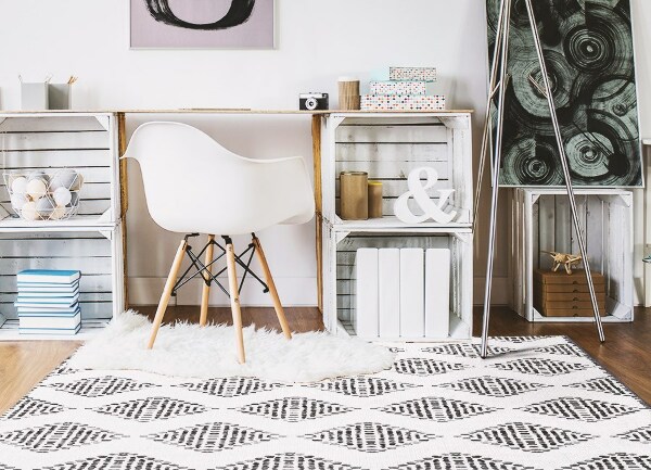 Covor de vinil acasă Diamante geometrice