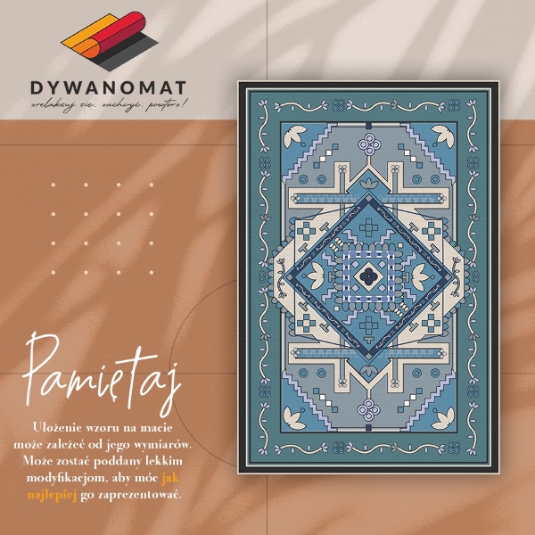 Covor de vinil acasă Geometrie arab