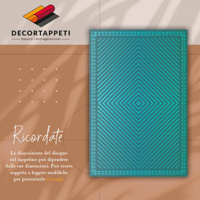 Covor interior din vinil Diamante geometrice