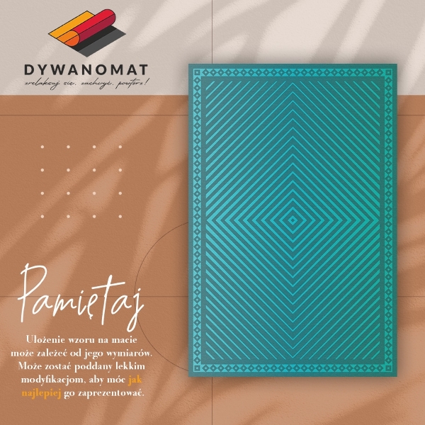 Covor interior din vinil Diamante geometrice