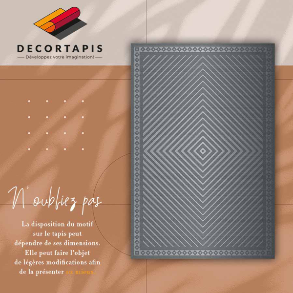 Covor de vinil Diamante geometrice