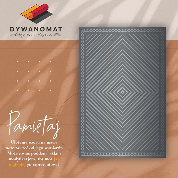 Covor de vinil Diamante geometrice