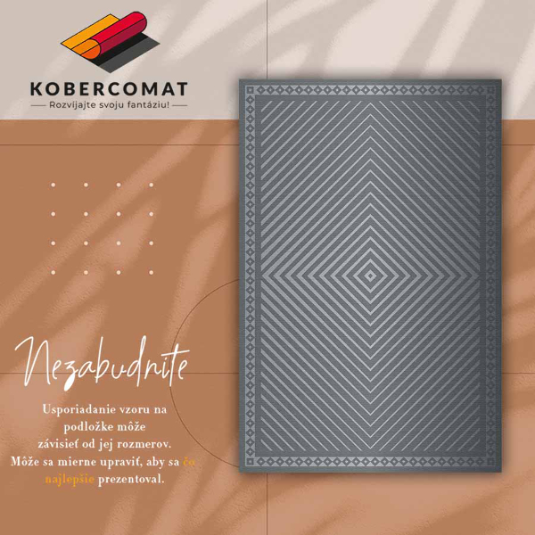 Covor de vinil Diamante geometrice