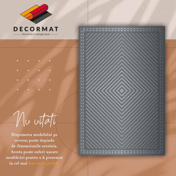 Covor de vinil Diamante geometrice