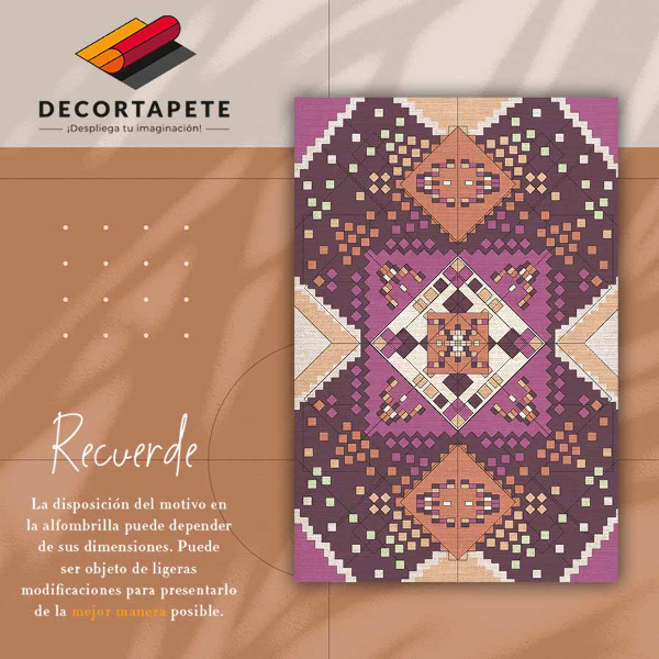Covor interior din vinil Diamante geometrice
