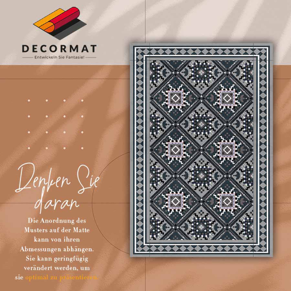 Covor de vinil acasă Geometrie arab