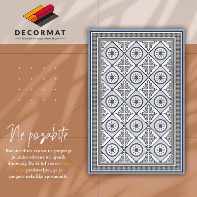 Covor interior din vinil Diamante geometrice