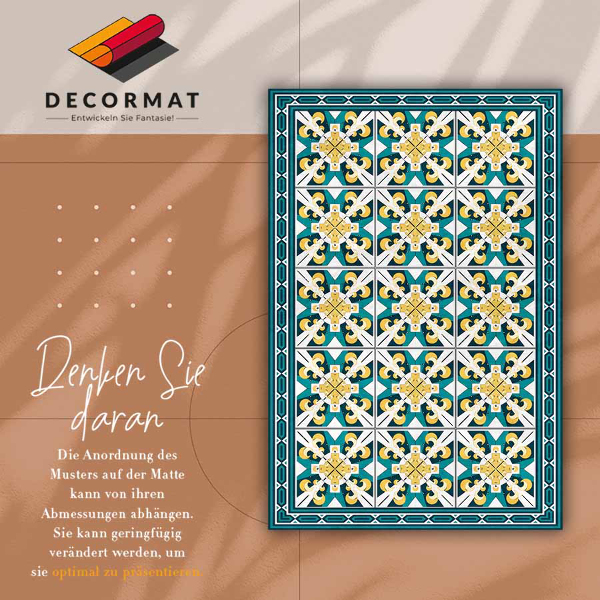 Covor de vinil acasă Diamante geometrice