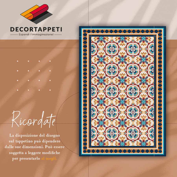 Covor de vinil Geometria florale