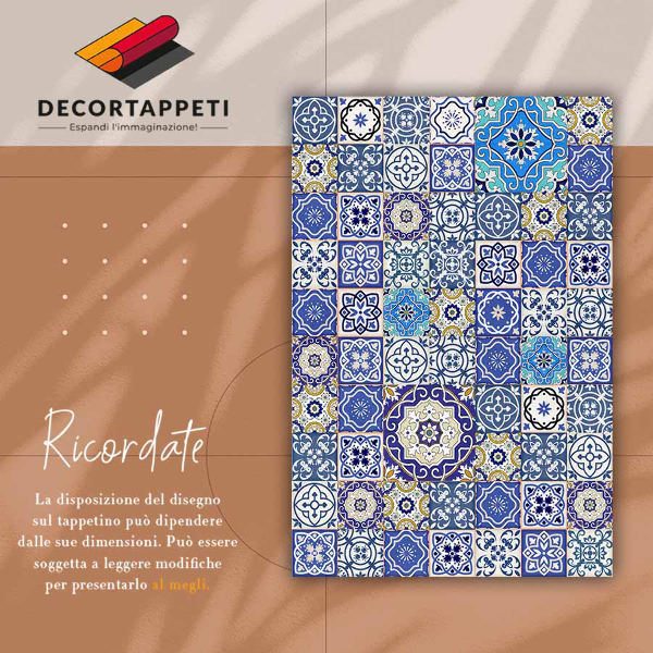 Covor interior din vinil Flori spaniole