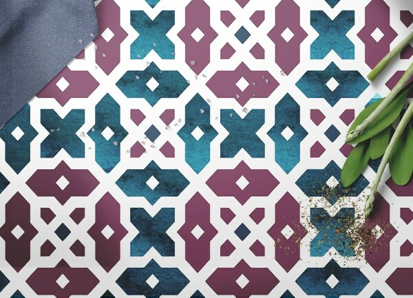 Covor interior din vinil Forme geometrice