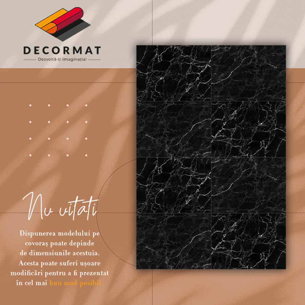 Covor de vinil acasă Placi de marmura