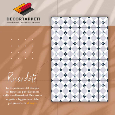 Covor interior din vinil Diamante geometrice