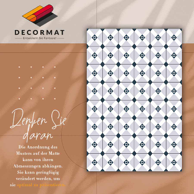 Covor interior din vinil Diamante geometrice