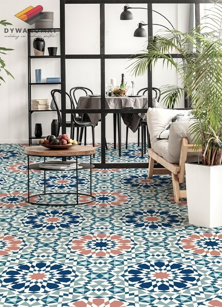 Covor interior din vinil Geometria marocan