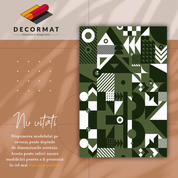 Covor de vinil acasă Modele abstracte