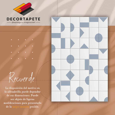 Covor de vinil Forme geometrice