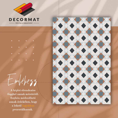 Covor interior din vinil Diamante geometrice