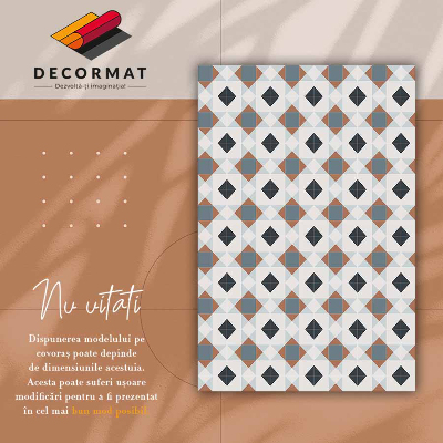 Covor interior din vinil Diamante geometrice