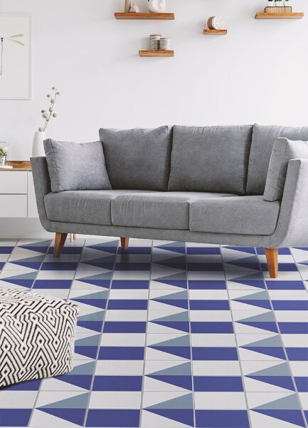 Covor interior din vinil Forme acuarelă