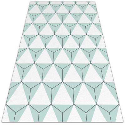 Covor de vinil Acuarelă hexagony