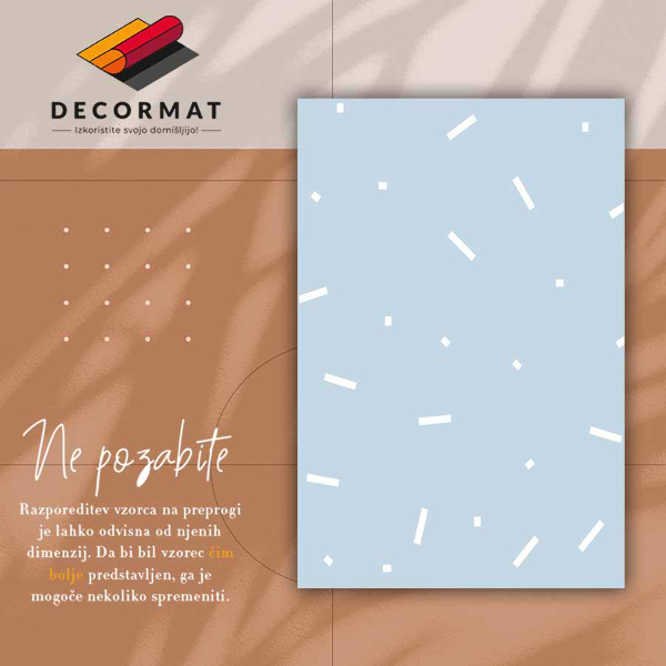 Covor de vinil acasă Cratimelor