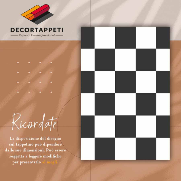 Covor de vinil acasă Tablă de şah
