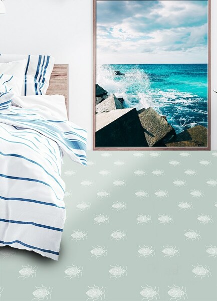 Covor interior din vinil Viermi