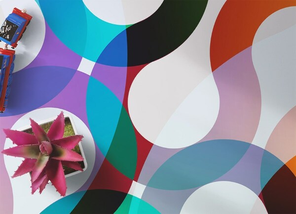Covor de vinil Forme abstracte