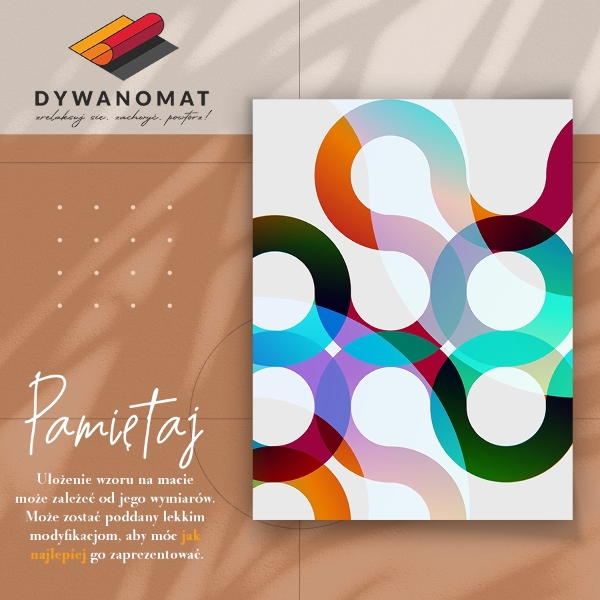 Covor de vinil Forme abstracte