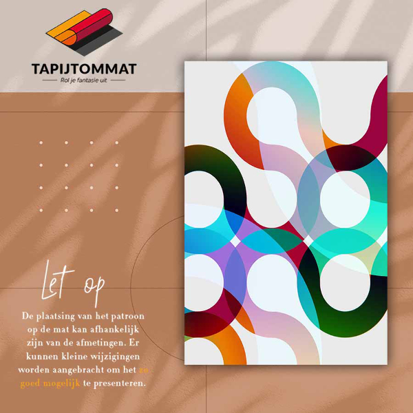 Covor de vinil Forme abstracte