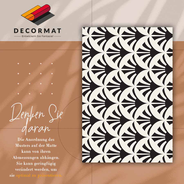 Covor interior din vinil Lista geometrică